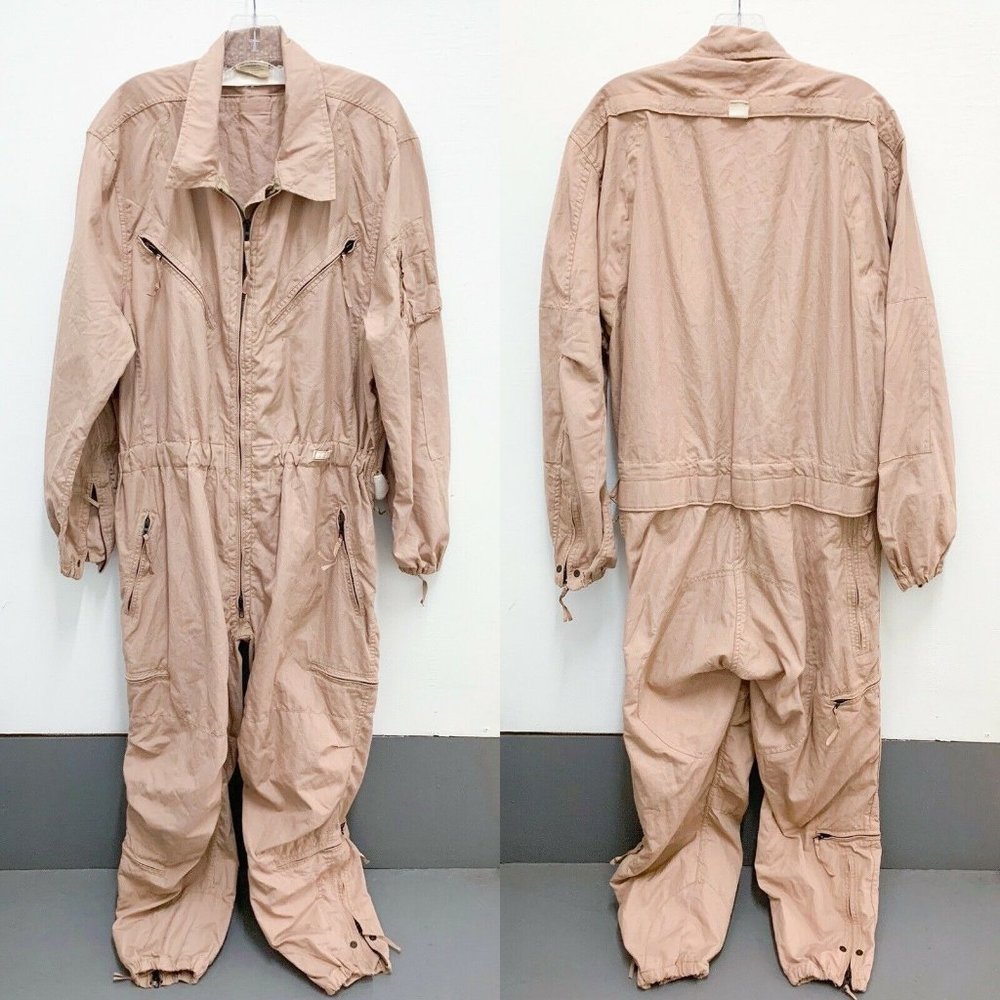 Vintage NATO Combat Vehicle Crewman Coveralls Large Short